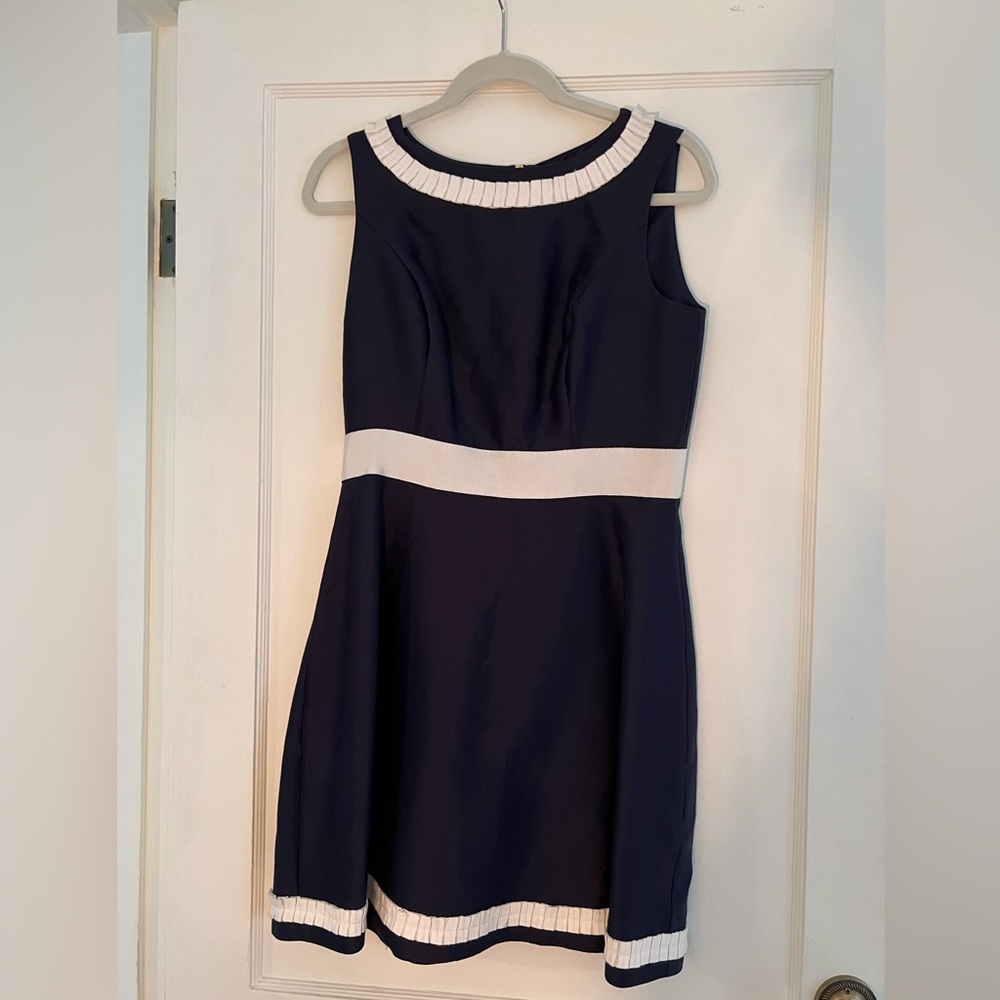 Sail to Sable | Navy/White Dress | Size 6